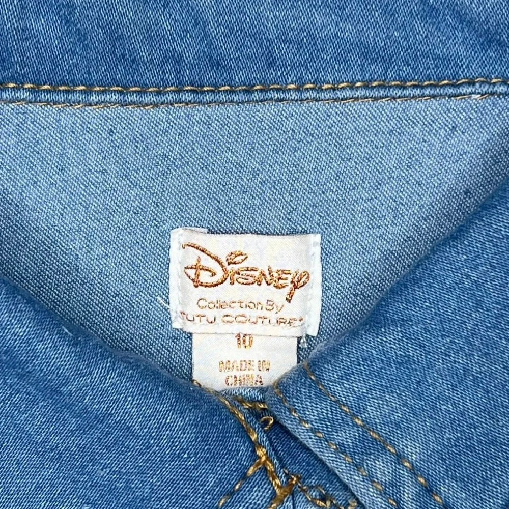 Disney Frozen Tutu‎ Couture Denim Jacket